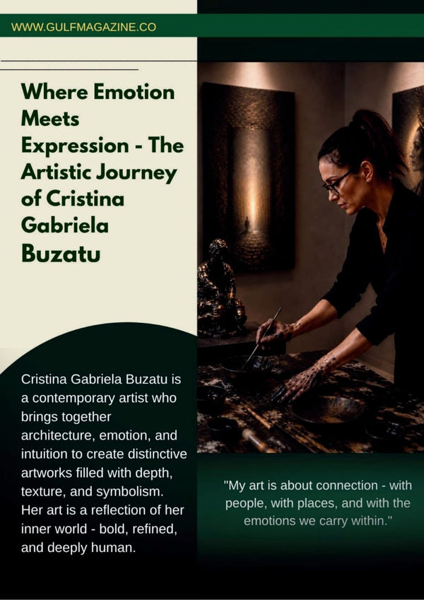 Where Emotion Meets Expression – The Artistic Journey of Cristina Gabriela Buzatu