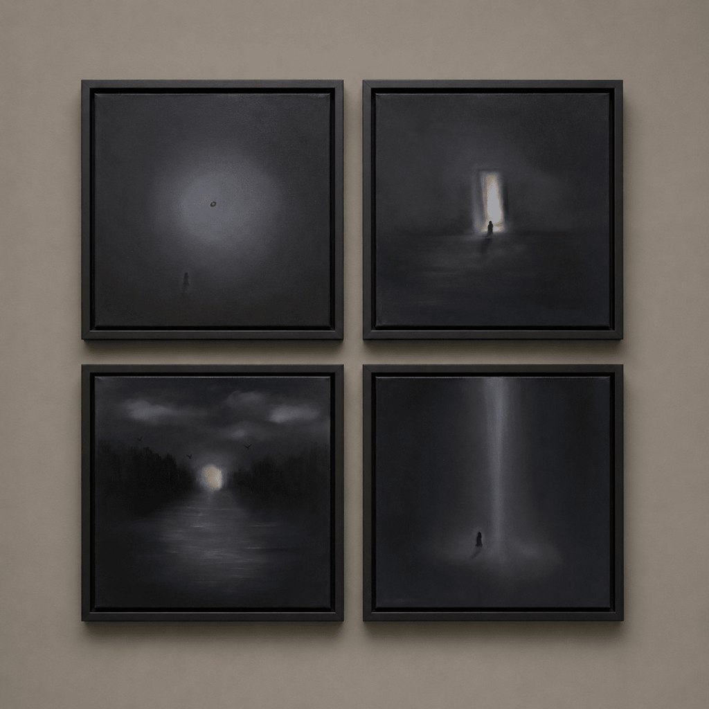 The Distance Between Darkness and Light - Cristina Gabriela